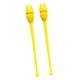 thumbnail image 3 of 2 Piezas Clubes de Gimnasia Rítmica Bastones Insertables para Danza Palos de Práctica Accesorios para Coreografías Material Pp de Alta Resistencia Fác amarillo, 3 of 8