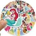 thumbnail image 5 of 52 cartoon Disney princess graffiti stickers can decorate the guitar suitcase waterproof sticker, 5 of 5