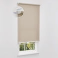thumbnail image 2 of Linen Avenue Cordless Coastal Light-Filtering Standard Roller Shade– Soft Light Control, UV Protection Window Covering for Home & Office –Tan Driftwood 45 W X 78 H (Arrives 1/4" Narrower), 2 of 9