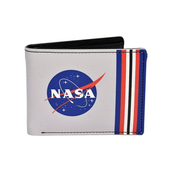 NASA Bifold Wallet in a Decorative Tin Case, Multi