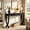 Black, variant on Fnova 63" Console Table, Long Farmhouse Entryway Table, Solid Wood Sofa Table with X-Shaped Legs for Living Room, Entrance, Foyer