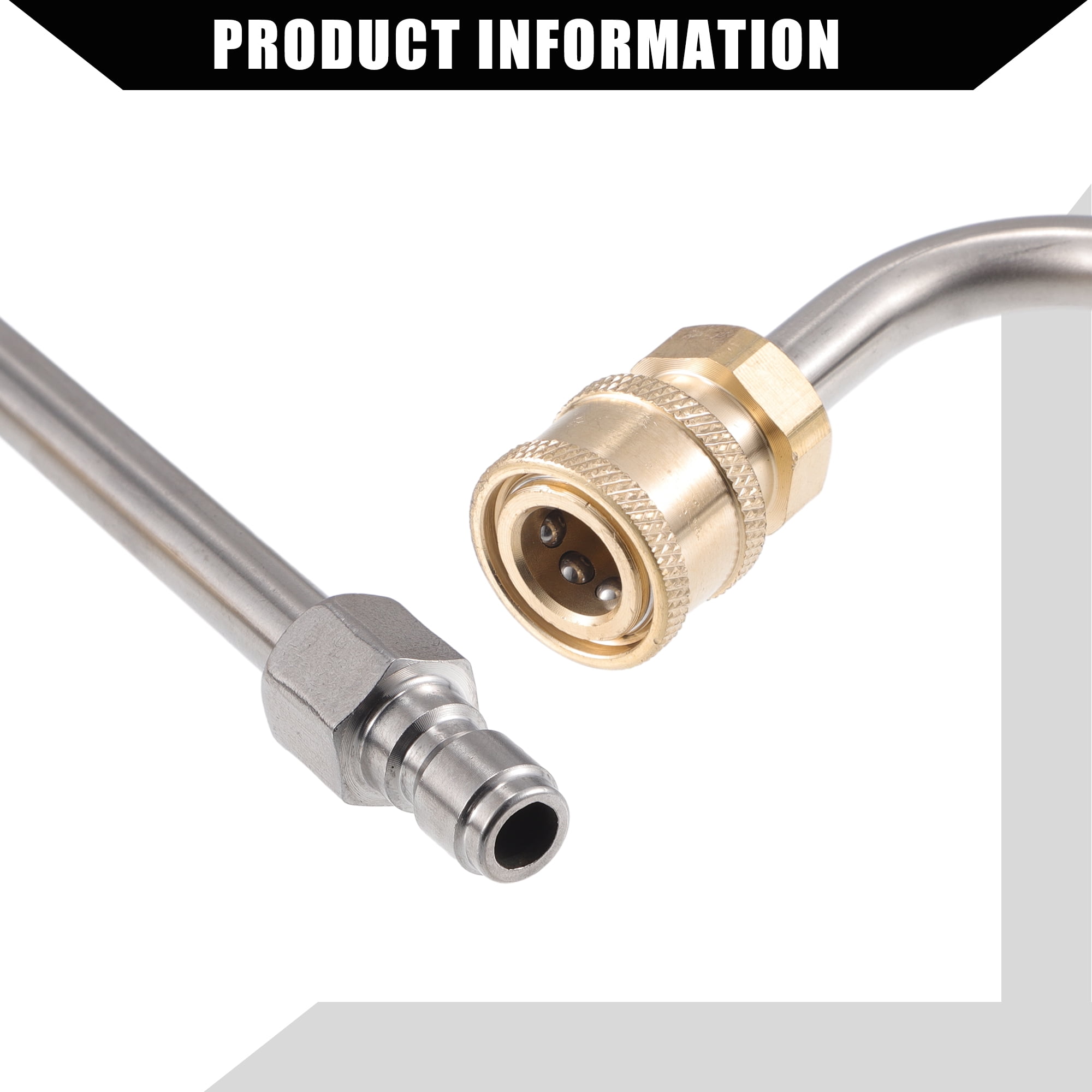 Unique Bargains Pressure Washer Extension Wand for Car Motorcycle Bike 35cm
