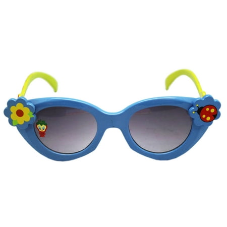 Baby Tweety Strawberry Costume Light Blue Frame Kids Sunglasses