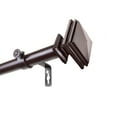 thumbnail image 2 of Domovina Pat 1" Curtain Rod-Color:Mahogany,Size:120"-170", 2 of 2