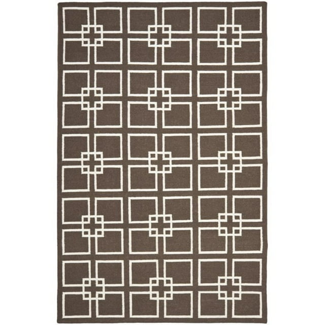 Safavieh Martha Stewart 9' X 12' Flatweave Rug in Tilled Soil Brown