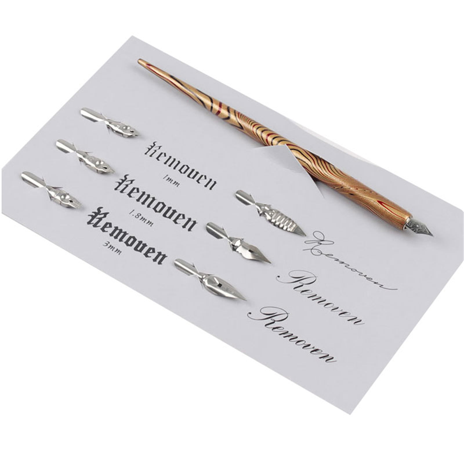 Modern Glass Signature Pen Nib Ink Dip Vintage Handmade Gifts Novel Design 