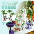 thumbnail image 6 of Luxshiny 16 Pcs Tropical Palm Tree Cake Toppers Plastic Coconut Tree Decorations for Birthday, Party, Cupcake and Cake, 6 of 7