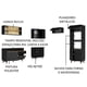 thumbnail image 4 of Madesa Gabinete de Cocina Integral Completa de Esquinero 402 cm Reims Negro 02, 4 of 8