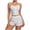 White, variant on Matching Sets Summer 2 Piece Smocking Camisole Soft Pajama Set Button Down Ruffle Loungewear Solid Elegant Sleepwear