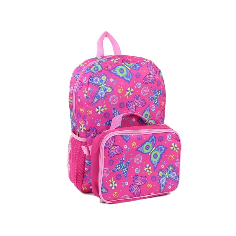 pink butterfly backpack