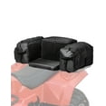 thumbnail image 1 of VEVOR 74L ATV Rear Storage Bag 600D Oxford Cloth Rear Cargo Bag with Sponge Cushion, 1 of 9