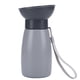 thumbnail image 1 of Botella de Agua para Perros, Ideal para Senderismo y para Cachorros. Bebedero Portátil A Prueba de Fugas. Apto para Todas las Razas de Perros. Gris., 1 of 5