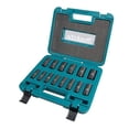thumbnail image 1 of Makita B-55550 14-Piece Square 3/8" Metric (mm) Deep Drive Socket Set, 1 of 1