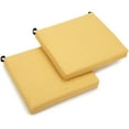 thumbnail image 3 of 20-inch by 19-inch Spun Polyester Chair Cushion (Set of Two)-Color:Papprika, 3 of 5