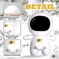 thumbnail image 2 of RV Juguete de peluche de astronauta para niños, almohada suave para el cuerpo de astronauta, dormitorio temático del espacio exterior, habitación de los niños decorada con juguetes encantadores para la hora de dormir Rojo Verde, 2 of 5