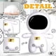 thumbnail image 2 of Juguete de peluche de astronauta para niños, almohada suave para el cuerpo de astronauta, dormitorio temático del espacio exterior, habitación de los niños decorada con juguetes encantadores para la h, 2 of 5