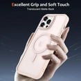 thumbnail image 2 of Magnetic Series Designed for iPhone Case,[Compatible with MagSafe][Military Drop & Full Body Protection],Hard PC Bumper Protect Matte Translucent Shockproof Cover (Black,iPhone 15), 2 of 7