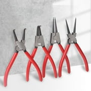 Industry Snap Ring Clamp 7-inch Portable Circlip Pliers with Hard Chrome Vanadium Alloy Steel