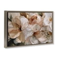 thumbnail image 2 of Stupell Industries Contemporary Pink Brushstroke Petals Brown Floating Frame Canvas Art, 25 x 17, by Jacky Ngan, 2 of 8
