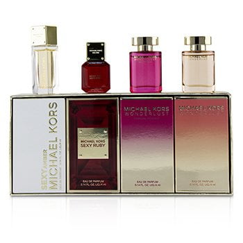 Essence Coffret (Miniature Coffret: Sexy Amber Eau De Parfum + Sexy Ruby Eau De Parfum + Wonderlust Essence Eau De Parfum + Wonderlust Eau De Parfum)