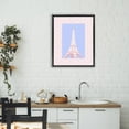thumbnail image 2 of Stupell Industries Paris Pastel Eiffel Tower Black Framed Floater Canvas Wall Art design by Pooja Dave, 21 x 17, 2 of 9