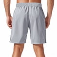 thumbnail image 5 of Mens Athletic Shorts 9" Mesh Basketball Gym Quick Dry Shorts with Pockets for Active Running Workout, Lightweight,M, 5 of 6