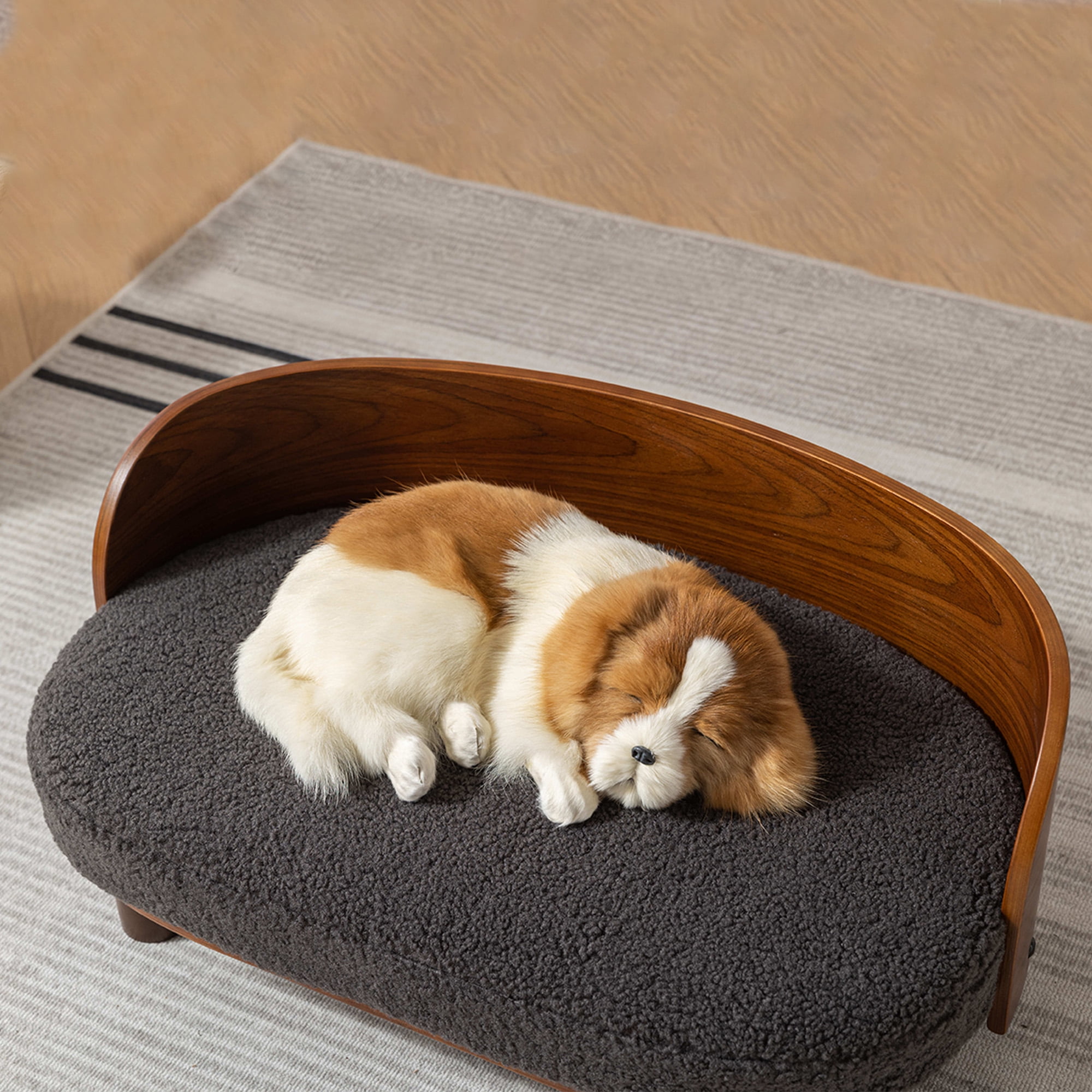 Pefilos 46" Pet Orthopedic Dog Bed with Removable Cover and Waterproof Liner with Non-Slip Bottom, Durable Flannel Fabric Pet Sofa with 7.9" Thick Gel Memory Foam, Blue Pefilos 46" Pet Orthopedic Dog Bed with Removable Cover and Waterproof Liner with Non-Slip Bottom, Durable Flannel Fabric Pet Sofa with 7.9" Thick Gel Memory Foam, Blue