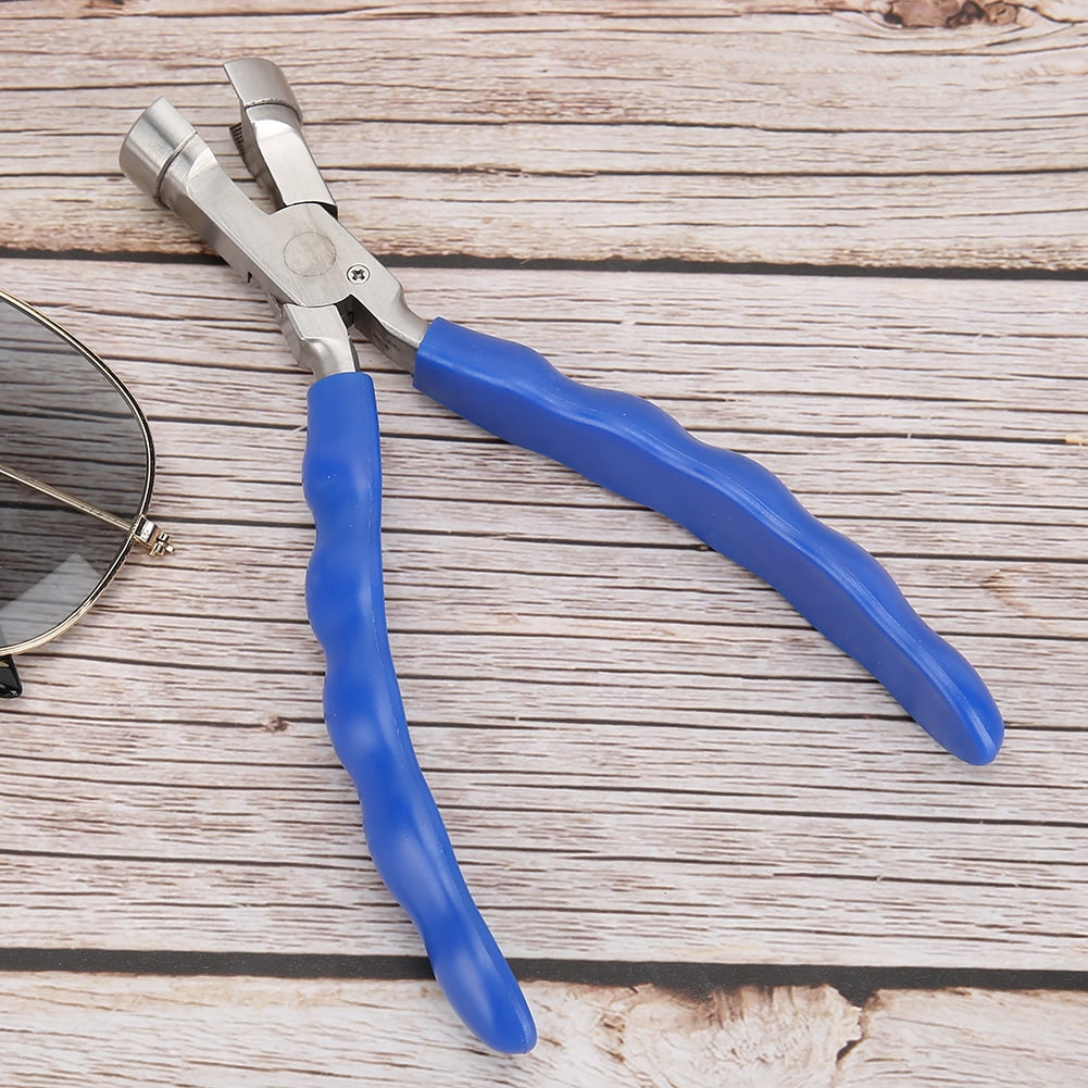 Qiilu Glasses Pliers,Eyeglasses Pliers Stainless Steel Optical Glasses Lens Adjusting Repairing