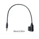 thumbnail image 3 of Interface AMI to 3.5mm Male Plug Radio AUX Adapter Cable Car Interior Radio Conversion Cable, 3 of 4