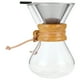 thumbnail image 4 of Cafetera de vidrio resistente a altas temperaturas con filtro de acero inoxidable (400 ml), 4 of 14