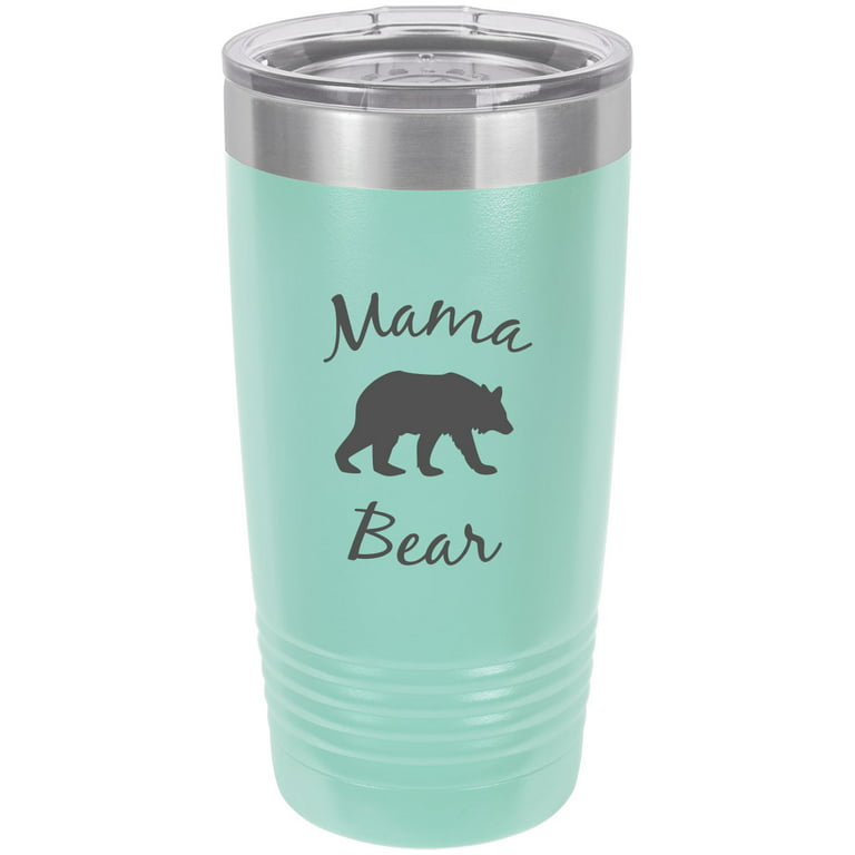 Mama Bear Tumbler, Personalized Gift for Mom, Custom Travel Mug With Kids  Names 20oz or 30oz Size, Mother in Law Cup 