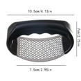 thumbnail image 3 of Holloyiver Garlic Press Rocker, Heavy Duty Stainless Steel Garlic Mincer Crusher, Professional Kitchen Gadgets Garlic Chopper with Ergonomic Handle, Kitchen Gadget, 3 of 6
