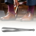 thumbnail image 5 of Unique Bargains 1 Pc Small Hole Hangable Shoe Horn for Shoe 11.81"x1.77" Bright Silver Tone, 5 of 6