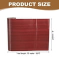 thumbnail image 2 of Uxcell Ruban de Réparation Grain de Bois Auto-Adhésif, Patch de Réparation Grain de Bois Réaliste Multi-Usage pour Meubles Noyer 33'x 8 Pouces, 2 of 7