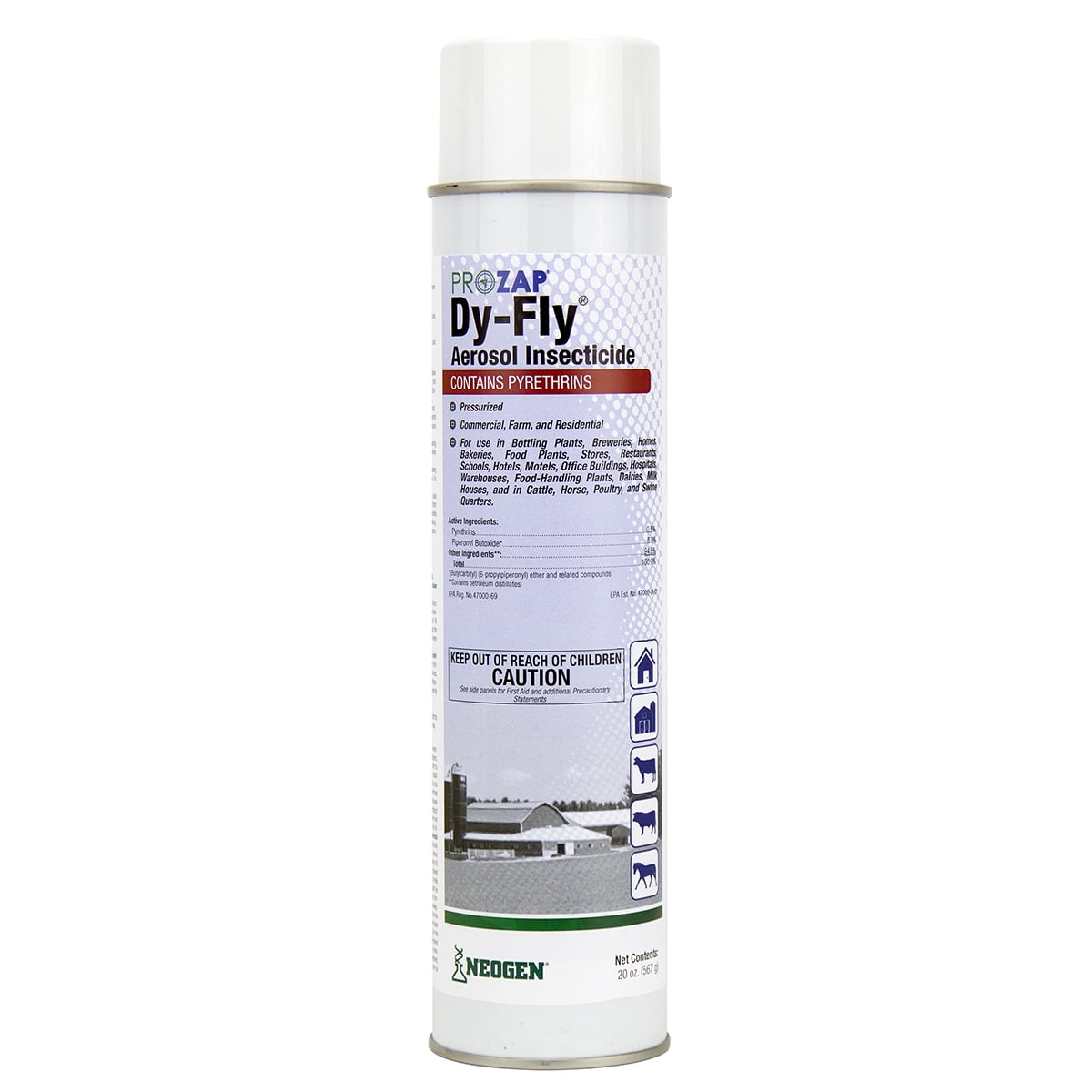 Prozap Dy-Fly Aerosol, 20oz