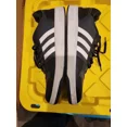 thumbnail image 4 of Ad-id-as Shoes Mens 16 Black White Hoops 2.0 Basketball Sneakers Lowtop B44699. J9, 4 of 6