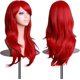 thumbnail image 1 of Peluca de cosplay de alta calidad de 70 cm para mujer. Largo completo rizado ondulado resistente al calor. Peluca de glamour a la moda con gorro de peluca y peine de peluca gratis (rojo) LingWen 9024715636553, 1 of 1