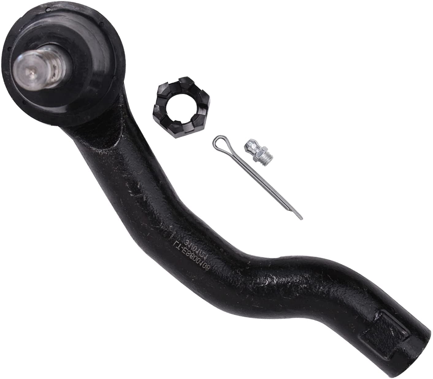 Detroit Axle - 2 Front Outer Tie Rods for 05-19 Nissan Frontier 2005-2012 Pathfinder 2005-2015 Xterra Outer Tie Rod Ends 2006 2007 2008 2009 2010 2011 Replacement