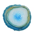 thumbnail image 4 of Rebanadas de ágata Colgante, Rebanadas de ágata de cristal, Piedra de ágata, Cristal de cuarzo, Joyas, Colgantes, Collares, Encantos, Decoración para el hogar Estera de la taza, 4 of 9