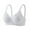 Gray, variant on Maplenight Ribbed Bras for Women No Underwire Full Support Seamless Bralettes Comfy Wireless Everyday Bra