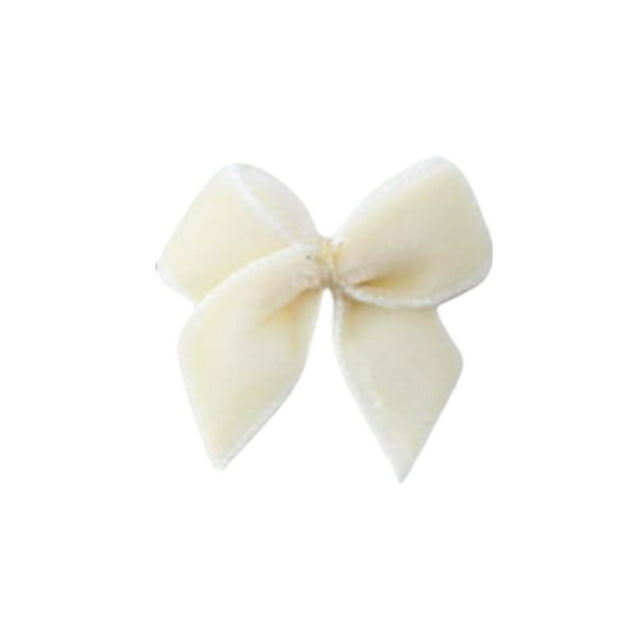 Huanglei Mini Velvet Bow Suitable For Packaging Small Bow Can Be For Handmade Holiday And Decorative Items