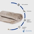 thumbnail image 2 of Cobija Individual Polar GAON Gruesa Suave y Caliente para Cama y Sofa Beige, 2 of 5
