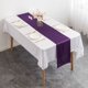 thumbnail image 2 of 1pc Multicolor Satin Table Runner Autumn Table Runner For Dining Table Christmas Wedding Decoration Red Chemble Mariage 30*275cm, 2 of 10