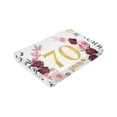 thumbnail image 6 of Wijzvio 70th Birthday Gifts Throw Blanket Soft Fuzzy Fleece Blanket For Couch Bed Living Room Decoration 40"X30", 6 of 9