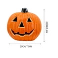 thumbnail image 6 of Sunshinehomely Halloween LED Pumpkin Lights, Halloween Pumpkin Lights Battery Operated Halloween Pumpkin Decoration Lights for Indoor Outdoor Halloween Party Tabletop Decorations, 6 of 6