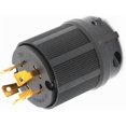 thumbnail image 2 of 30 Amp locking adapter for NEMA L1430P generator, constructed from durable materials for outdoor applications., 2 of 5