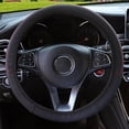 thumbnail image 4 of 38cm Universal No Inner New Leather Steering Wheel Cover Multi-color Embossed Cover O5S1 For All Handle Available Car Seasons W9R9, 4 of 9