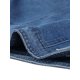 thumbnail image 5 of Chaqueta de mujer INSPIRE CHIC con cuentas y flecos, chaqueta de mezclilla de botón frontal estilo vaquero, chaqueta de jeans con borlas, talla S azul, 5 of 5