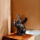 thumbnail image 3 of Colección de estatuas de animales, adorno creativo de hierro, escultura animal para escritorio Estilo A, 3 of 8
