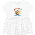 thumbnail image 3 of Inktastic Happy 1st Birthday Monkey Party Theme Girls Baby Dress, 3 of 5